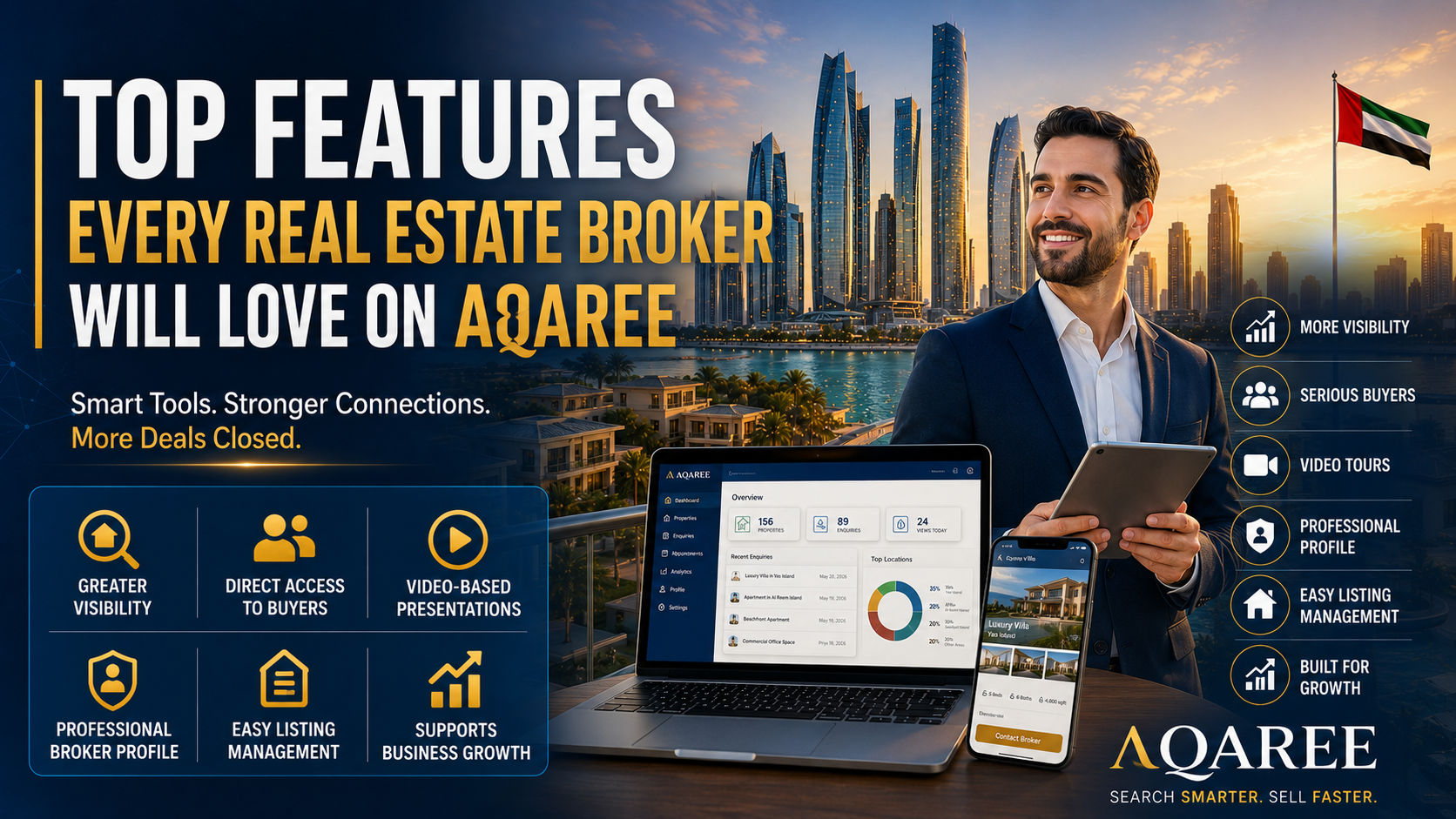 Top Features Every Real Estate Broker Will Love on AQAREE